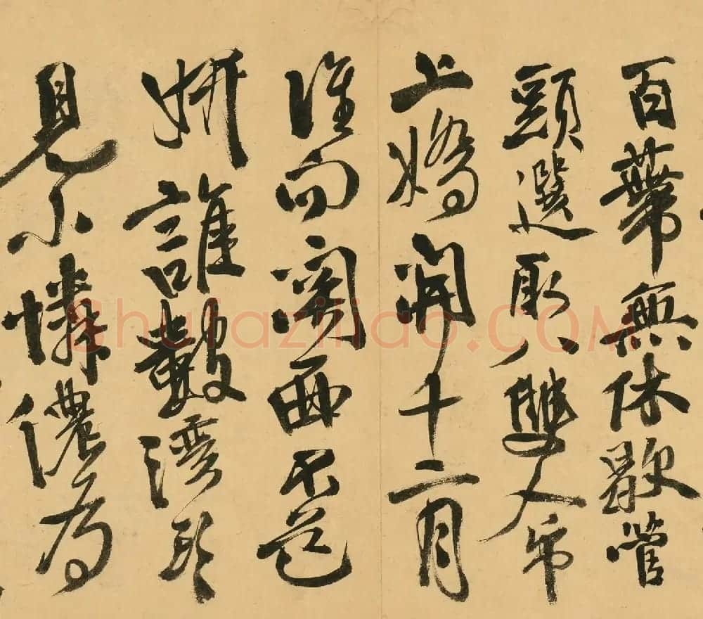 徐渭自书写花十六种而作歌 | 书法名家作品鉴赏