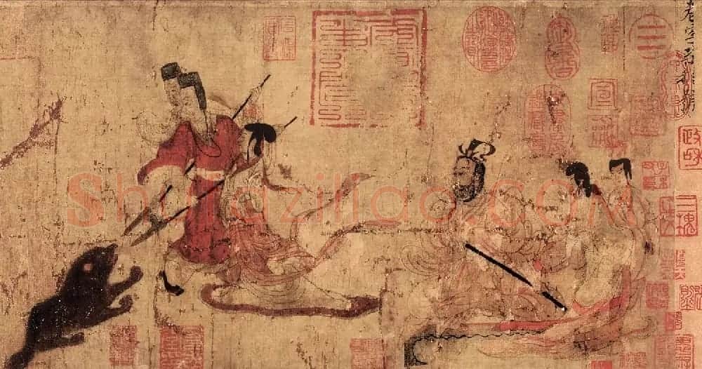 东晋顾恺之《女史箴图》唐人摹本英国馆藏 | 传世书法作品欣赏