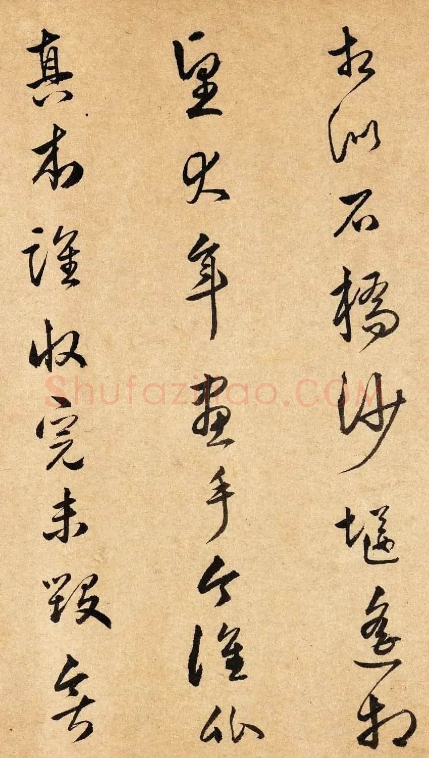 蔡昂行草书法跋湖庄清夏图卷美国藏 | 软笔书法作品