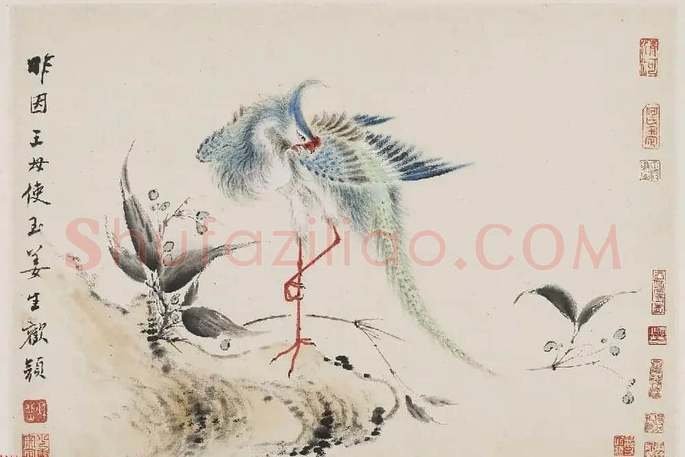 华喦绘画作品《新罗山人花鸟册》美国弗利尔美术馆藏 | 传世书法作品赏析