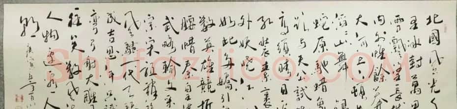 小草居士方百川书法作品欣赏 | 软笔书法作品