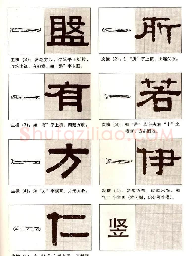 字帖欣赏《黄金分割习字丛帖-伊秉绶隶书》 | 毛笔隶书字帖