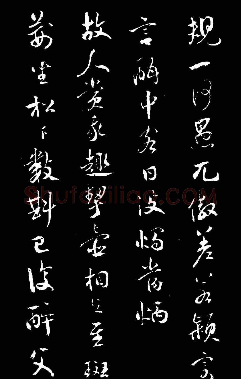 祝允明行草书法《靖节先生饮酒诗》 | 毛笔草书字帖