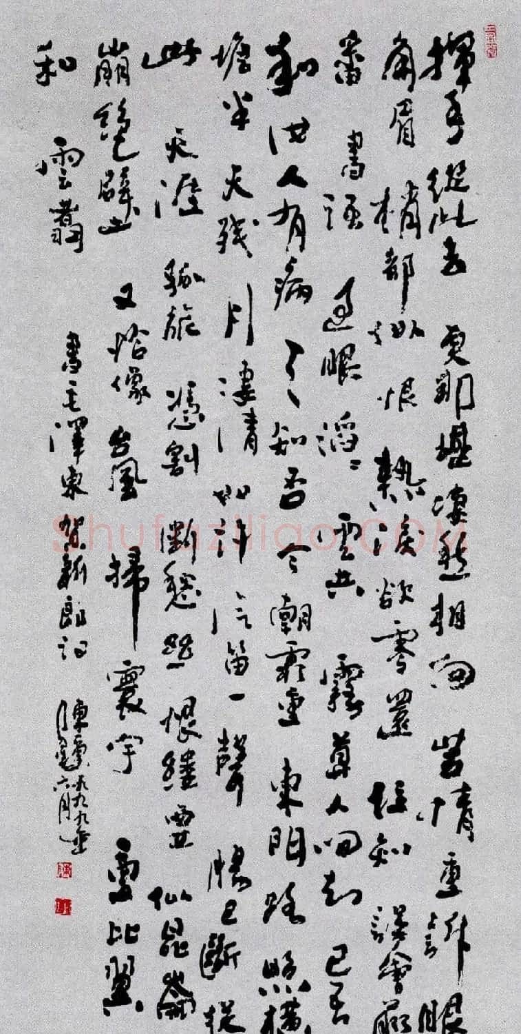名家书法作品欣赏《毛主席诗词》第二辑 | 名家书法作品赏析