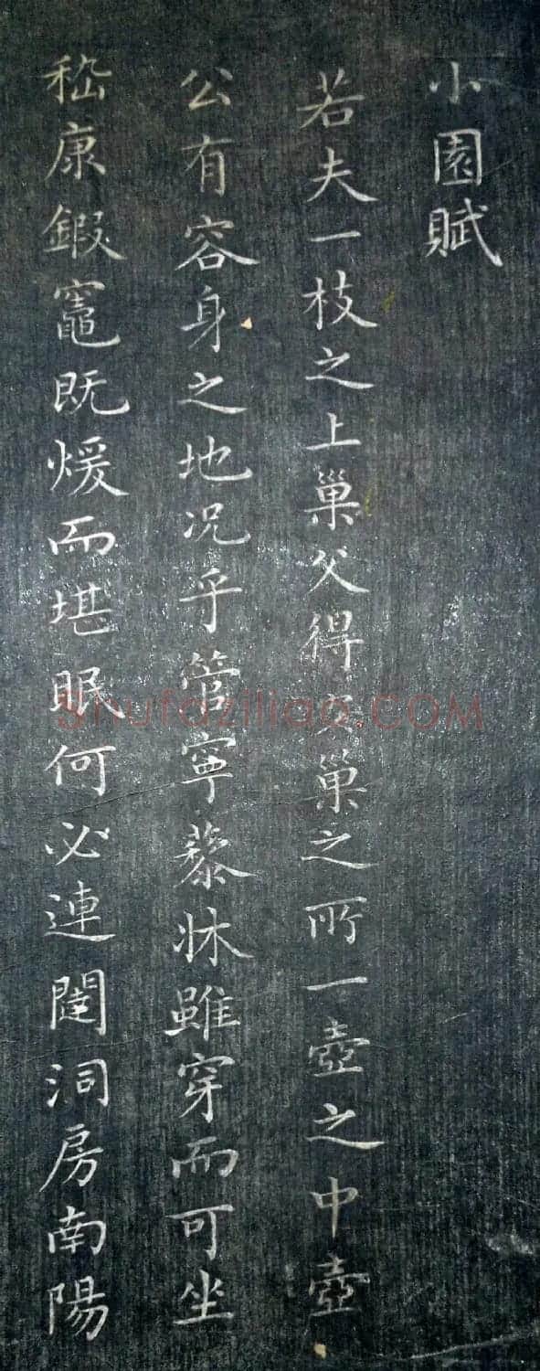 清代毛树棠小楷书法欣赏《小园赋》 | 书法名家作品鉴赏