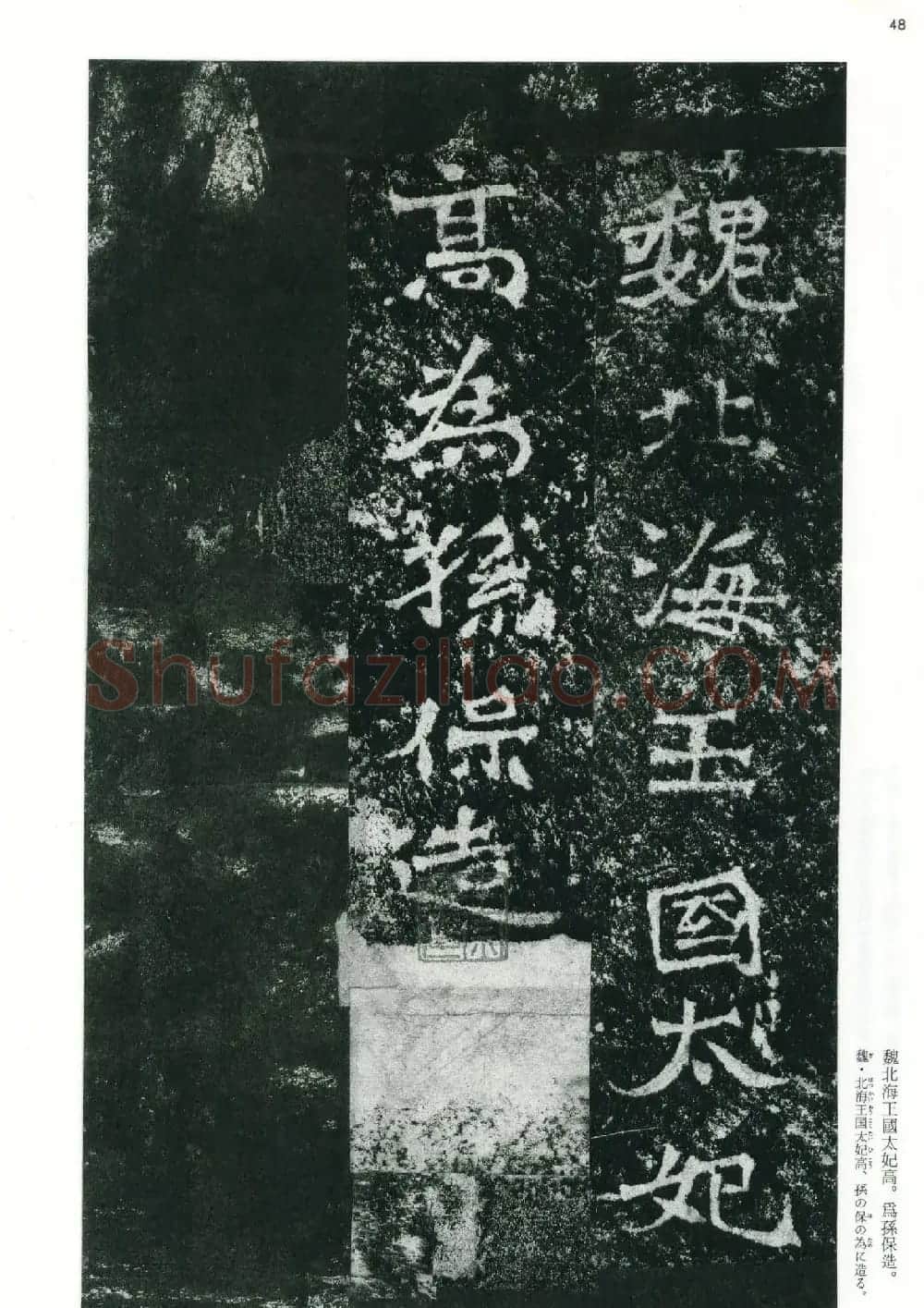 魏碑书法精品《龙门二十品》上册二玄社高清版 | 书法碑帖