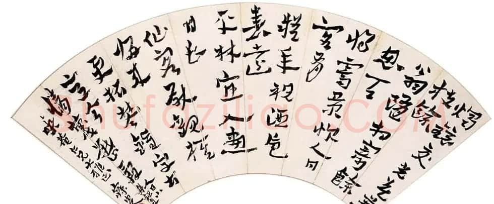 大儒沈曾植扇面书法欣赏 | 书法作品鉴赏