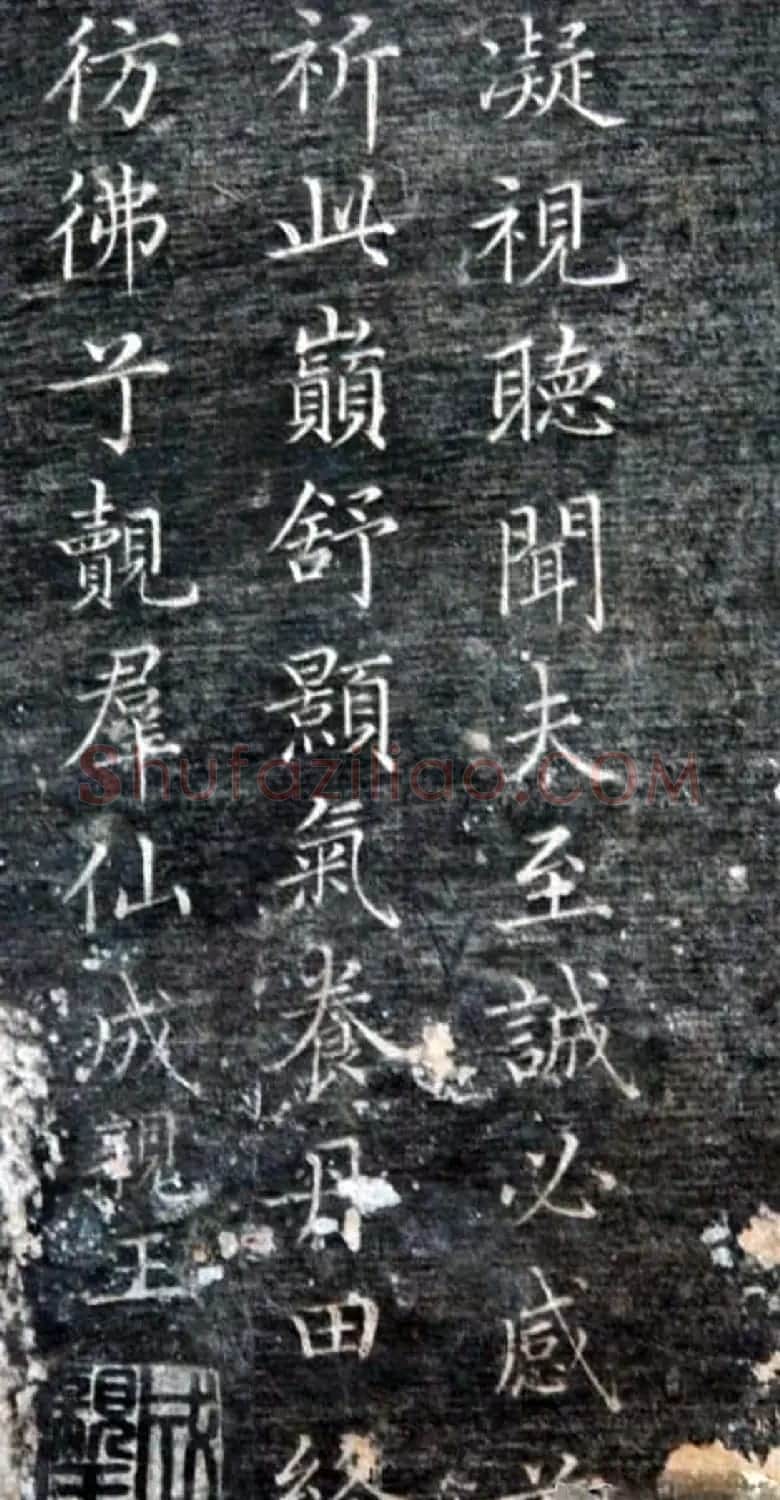 成亲王永瑆楷书《草堂十志》残拓 | 书法名家作品欣赏