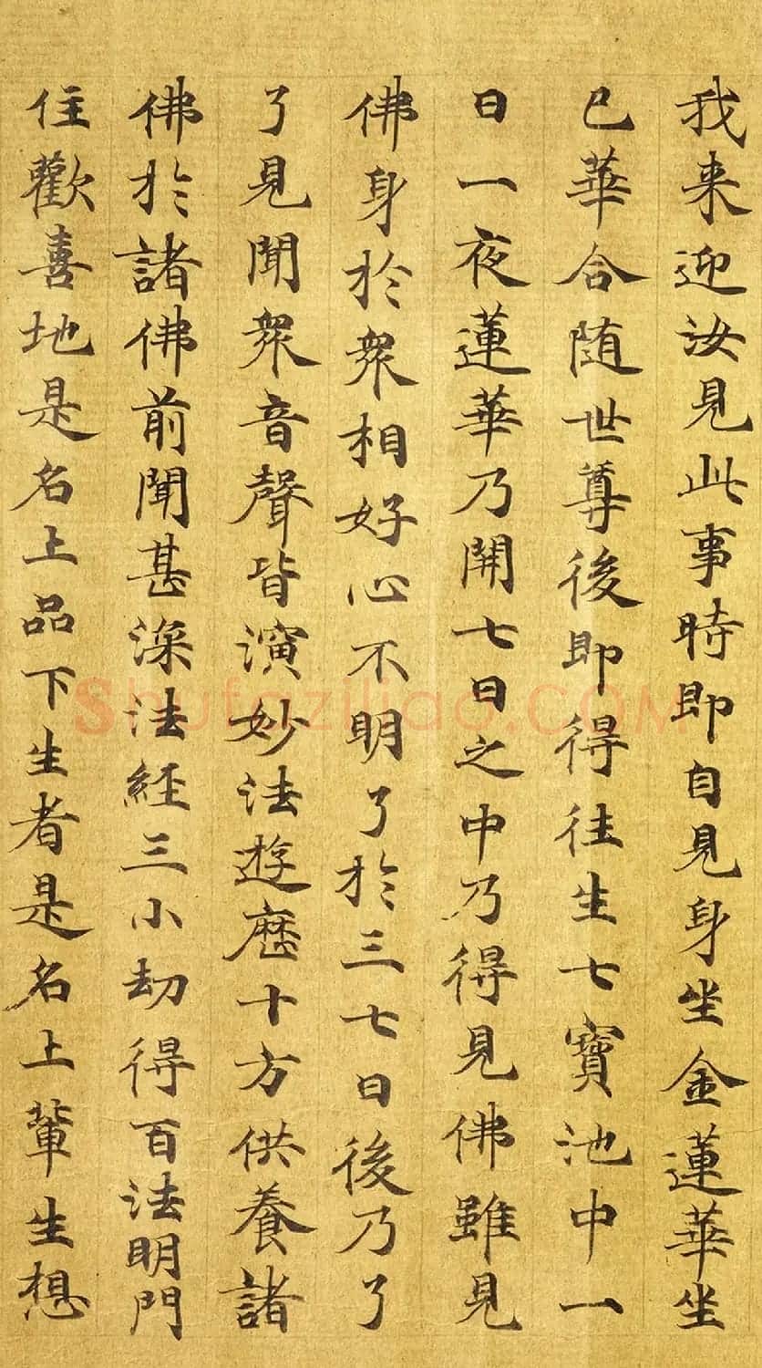 唐代写经手稿《无量寿观经》 | 敦煌写经赏析