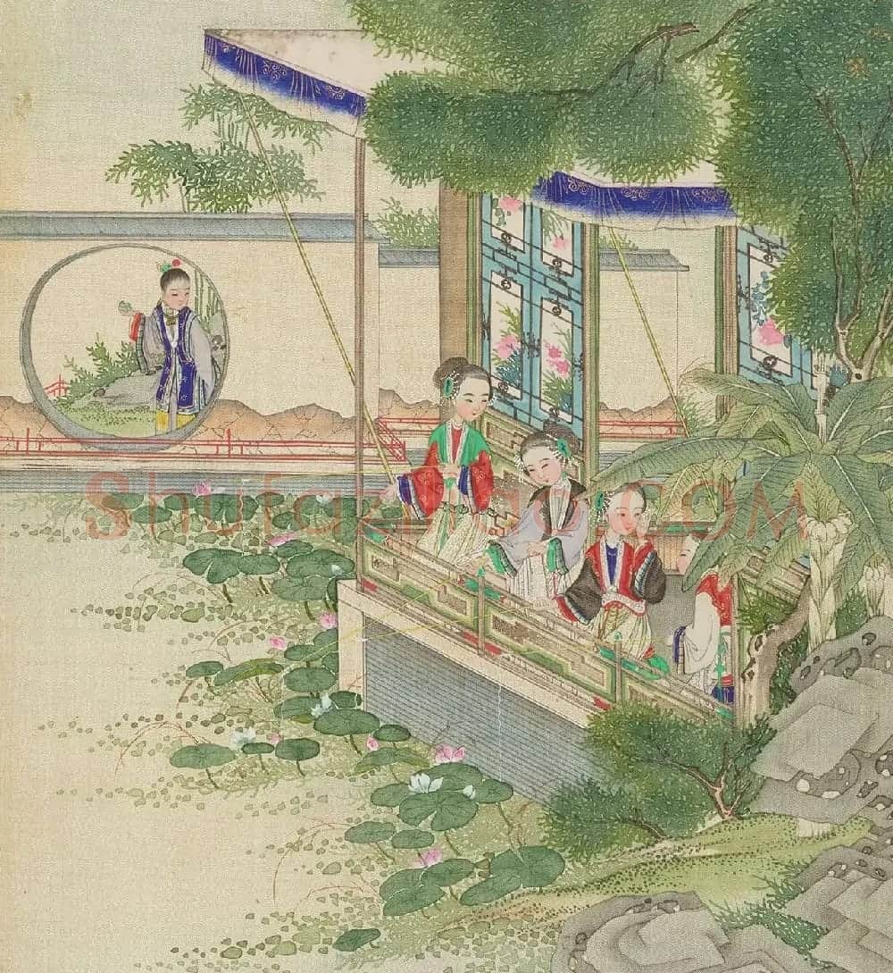 清代盛昱小楷录《红楼梦赋图册》 | 传世书法作品精选