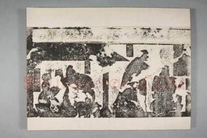 武氏祠·左石室画像题字册 | 故宫铭刻类藏品