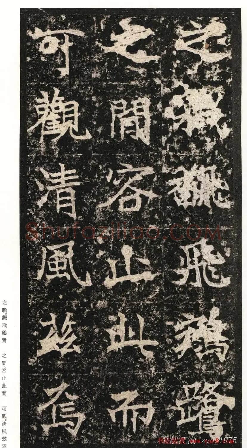 北魏楷书《高贞碑》日本二玄社原色法帖 | 书法碑帖