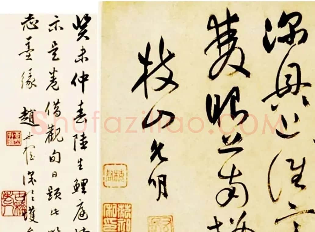 祝允明草书手卷《过摄山栖霞寺诗》2种 | 名家书法作品赏析