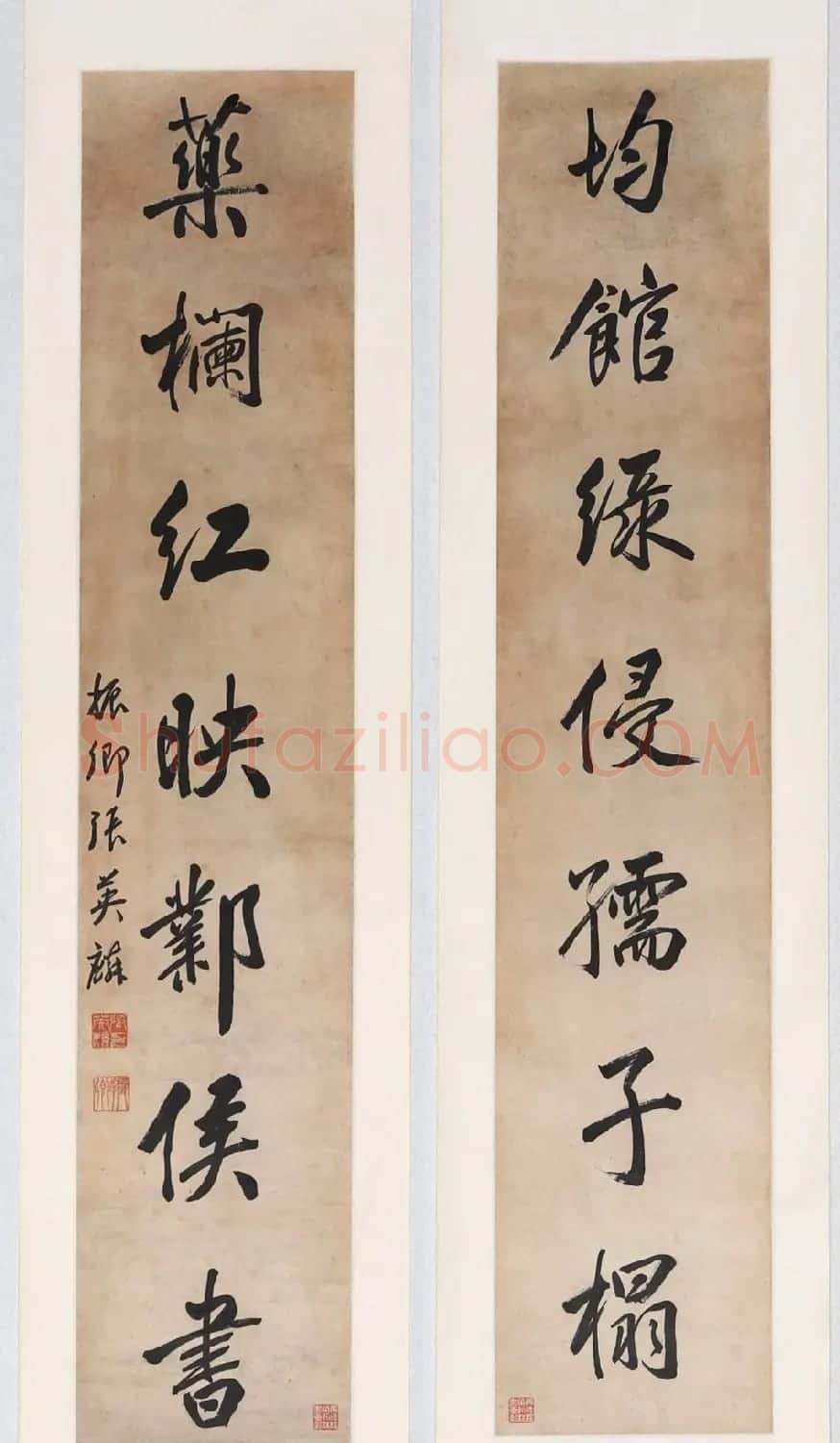 清代进士张英麟书法欣赏 | 名家书法作品精选