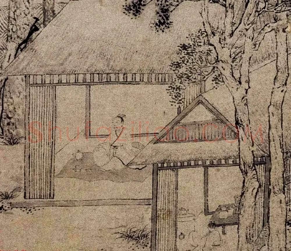 文徵明65岁字画书法《茶具十咏图》 | 传世书法作品欣赏