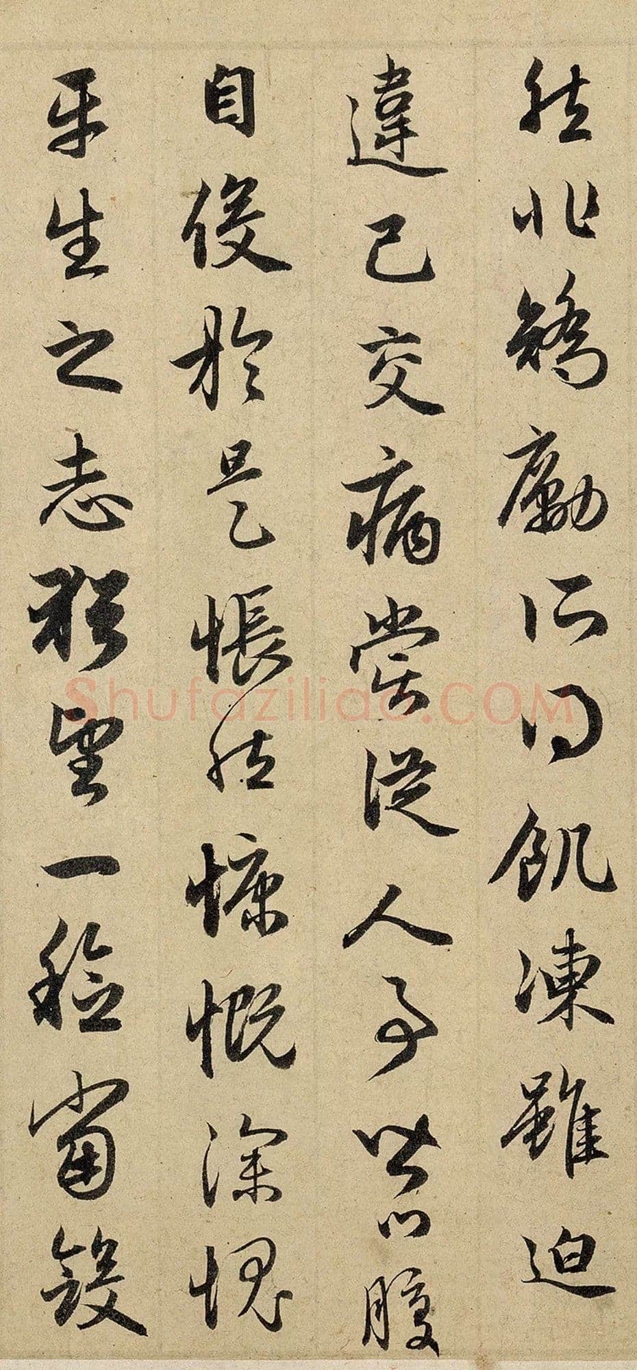 赵孟頫《归去来卷》纸本行书,24×146 厘米。辽宁省博物馆藏