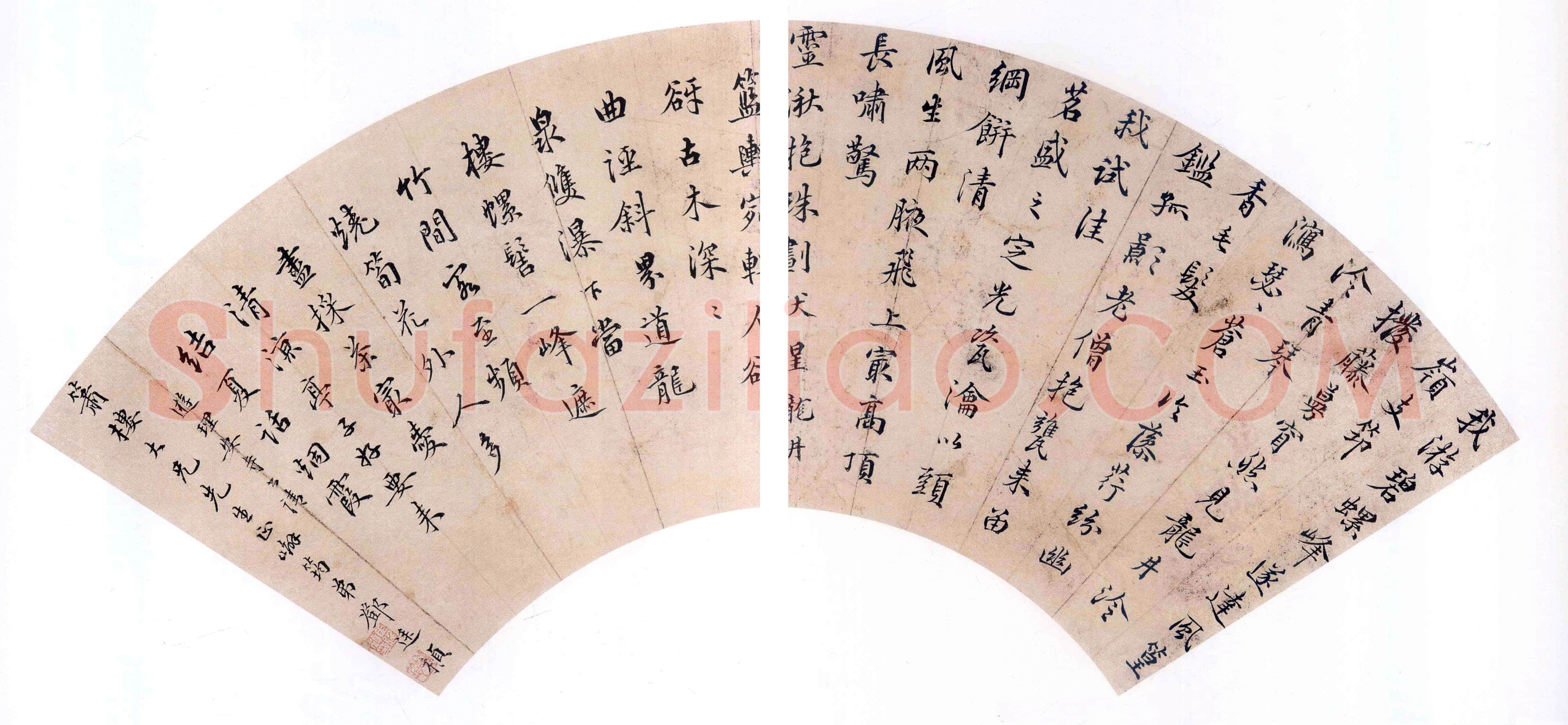 邓廷桢《篆书“慎言蓄道”六言联、赠少穆说文序篆书轴、游理安寺赠箫楼大兄诗扇》