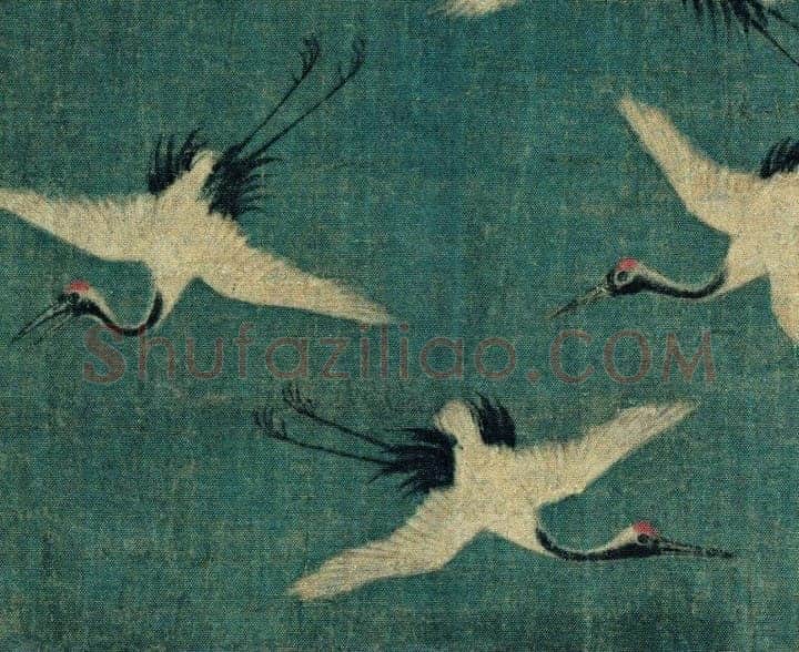 赵佶《瑞鹤图卷》绢本设色 51×138.2cm 辽宁省博物馆藏