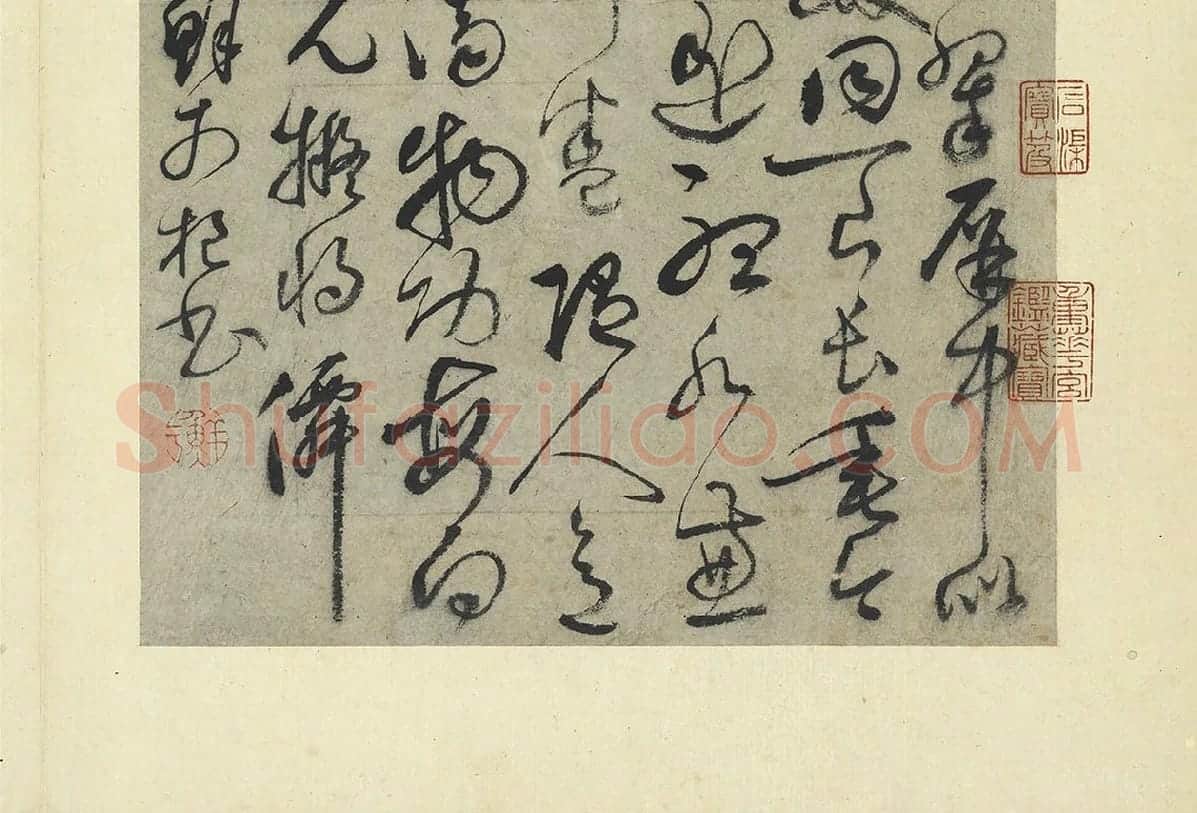 鲜于枢草书《水帘洞诗》高清大图_02