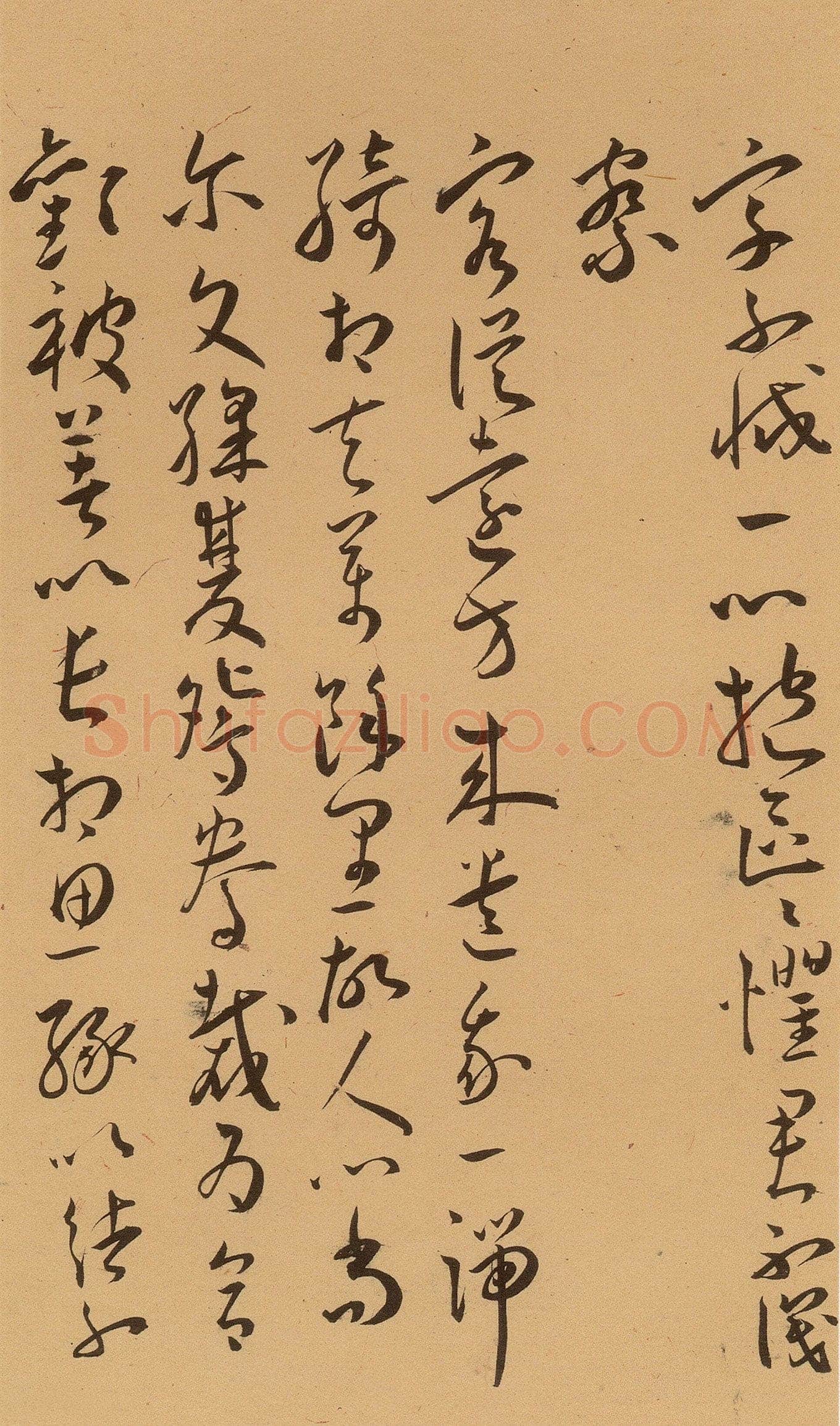 王宠《草书古诗十九首卷》纸本 草书 29.3×380.1cm 上海博物馆藏