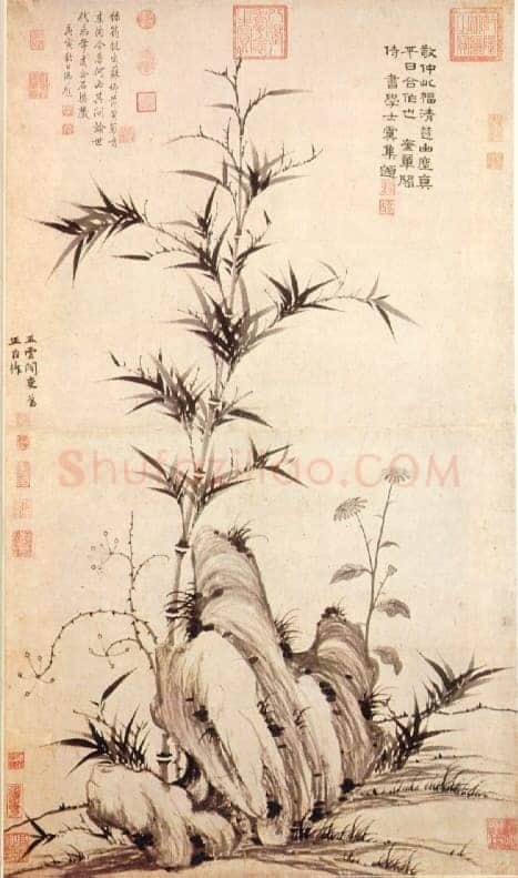 柯九思绘画