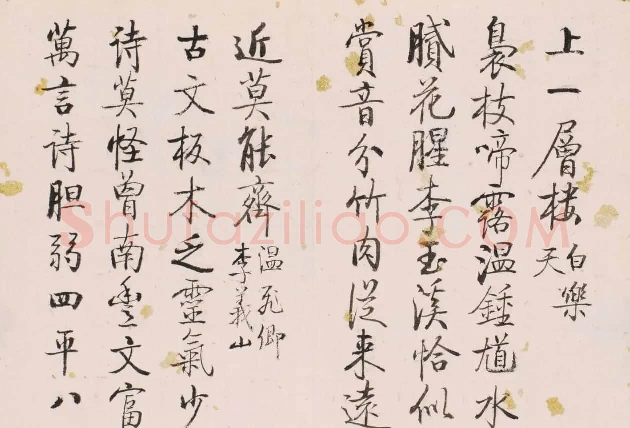 中国近现代书画撷萃《启功书画秘册》 | 传世书法作品赏析