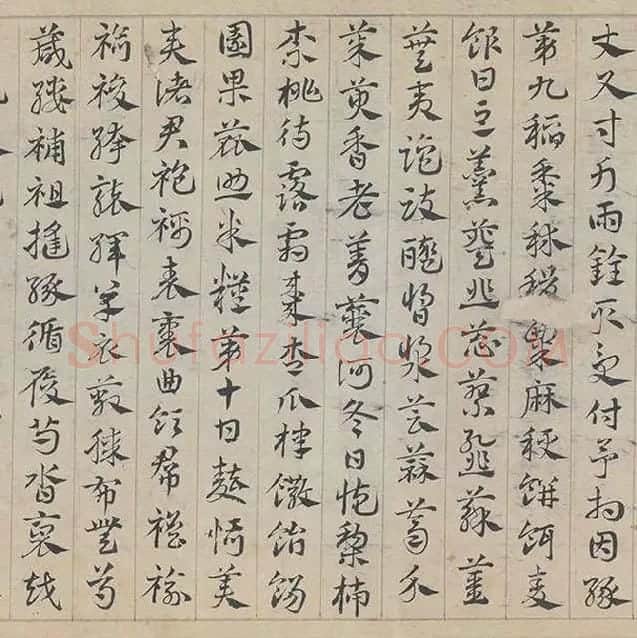 邓文原《章草书急就章卷》全卷_21