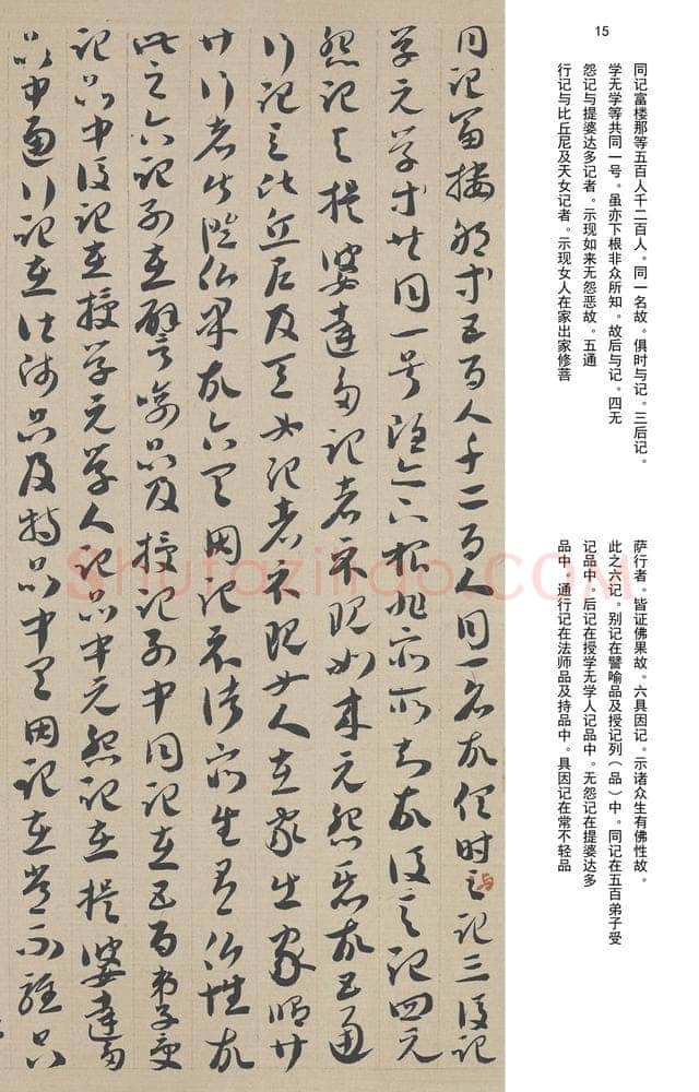 敦煌书法敦煌书法作品,摘自东晋至北宋唐人草书法华经玄赞卷