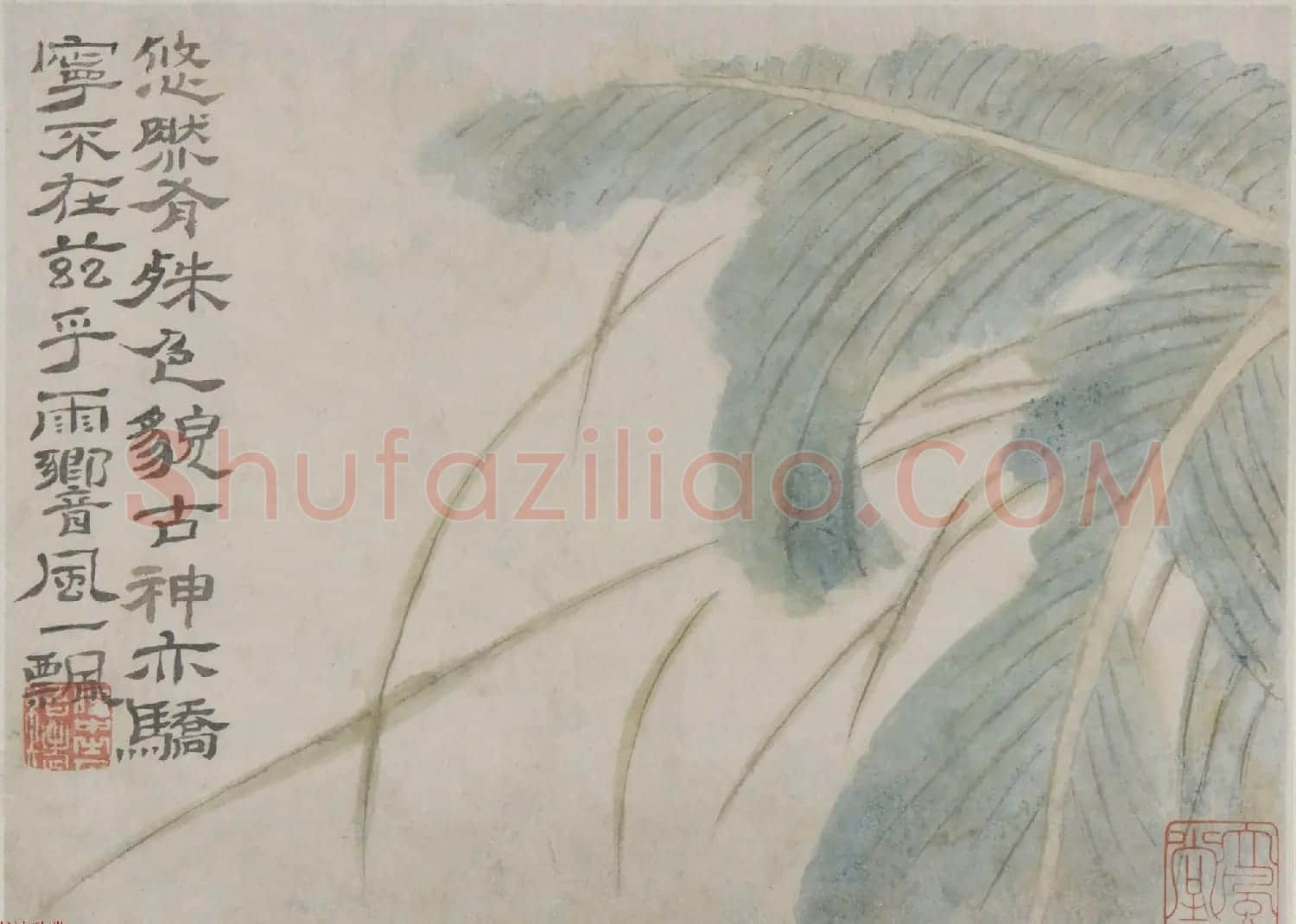 清代画家石涛花卉图册 美国弗利尔美术馆藏 | 传世书法作品鉴赏