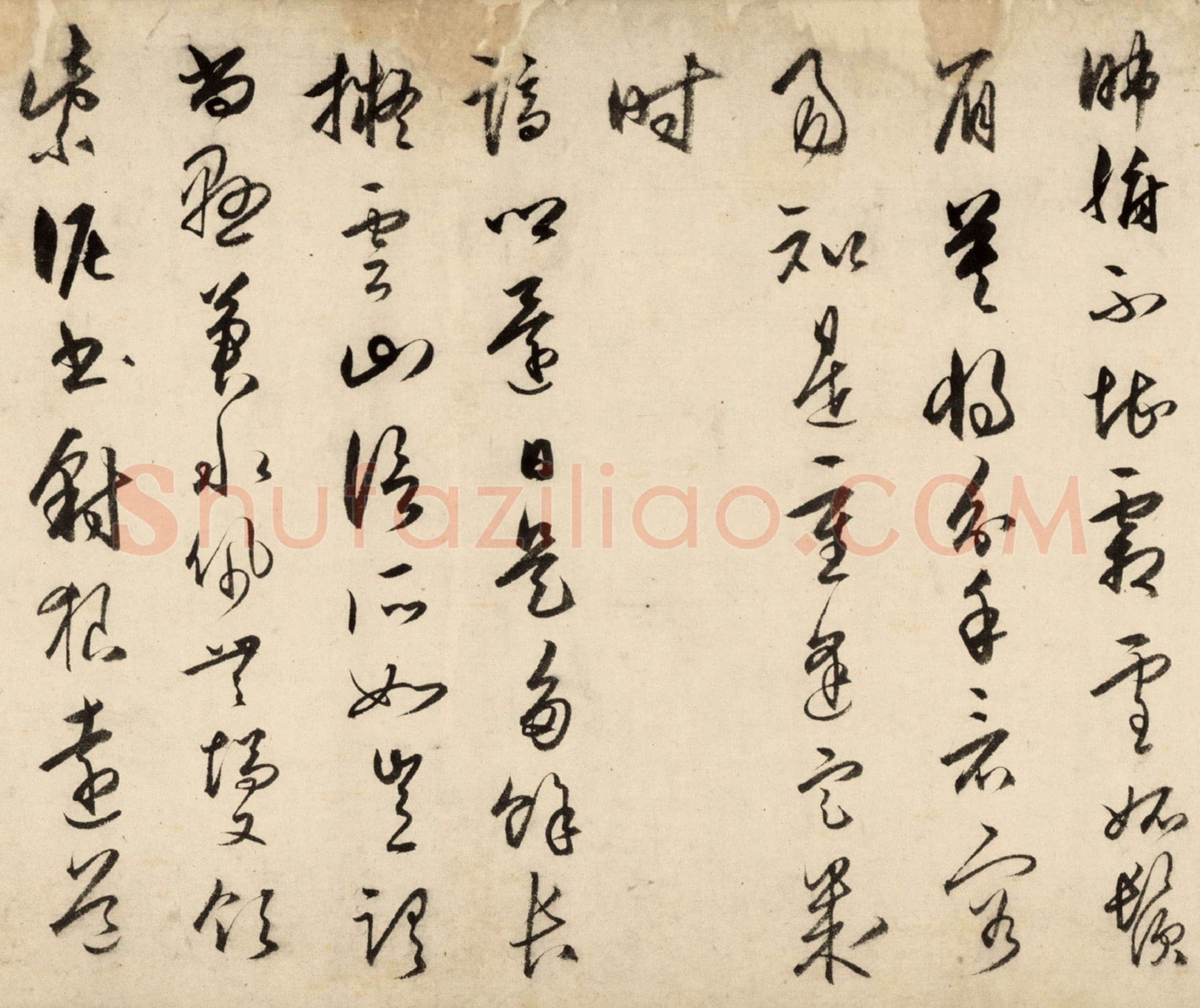 王守仁《龙江留别诗》纸本 草书 28.1×296.6cm 正德十一年(1516)北京故宫博物院藏