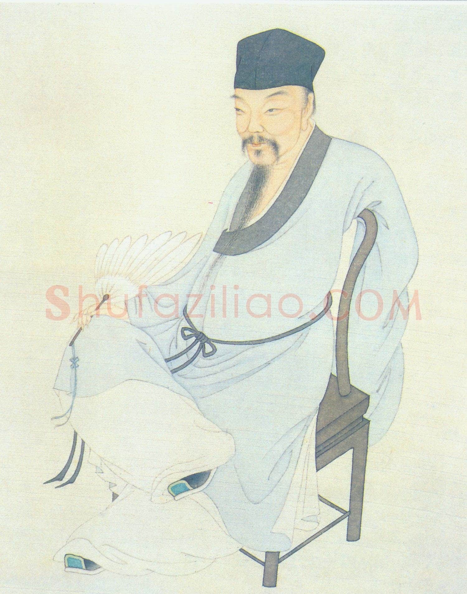 姜夔《小楷跋王献之保母帖》