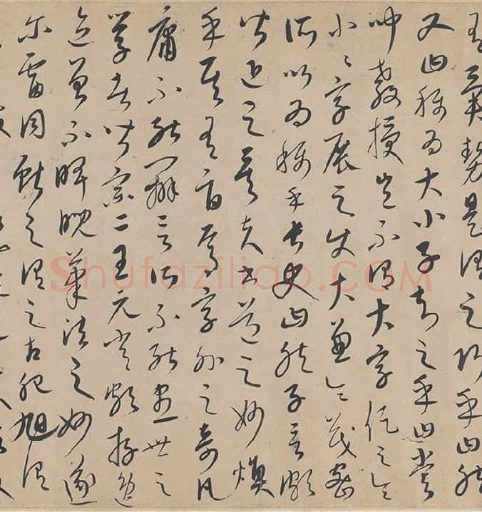 康里巎巎《草书张旭笔法卷》_06