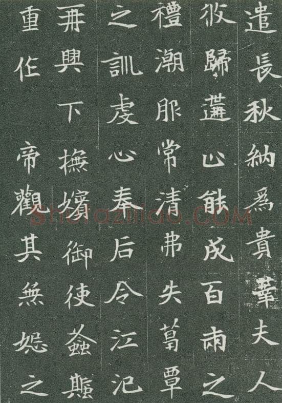 司马显姿墓志前秦北朝碑刻碑拓,摘自前秦北朝司马显姿墓志(全本)