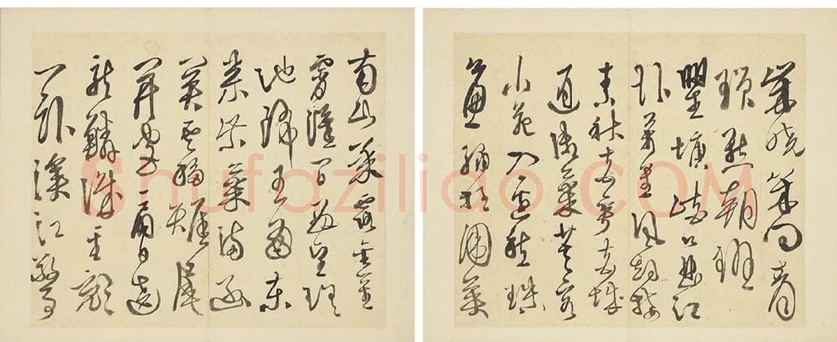 徐渭行草书《书杜甫秋兴八首》_04