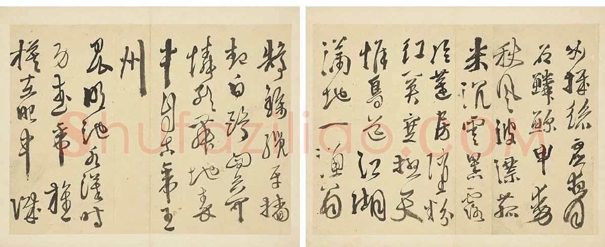 徐渭行草书《书杜甫秋兴八首》_05