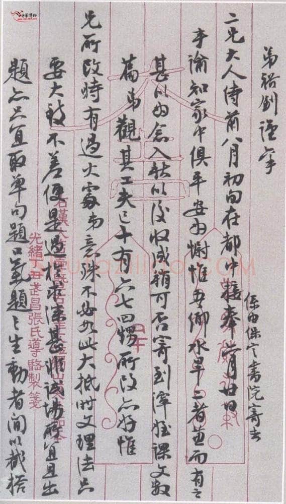 张裕钊致二兄尺牍