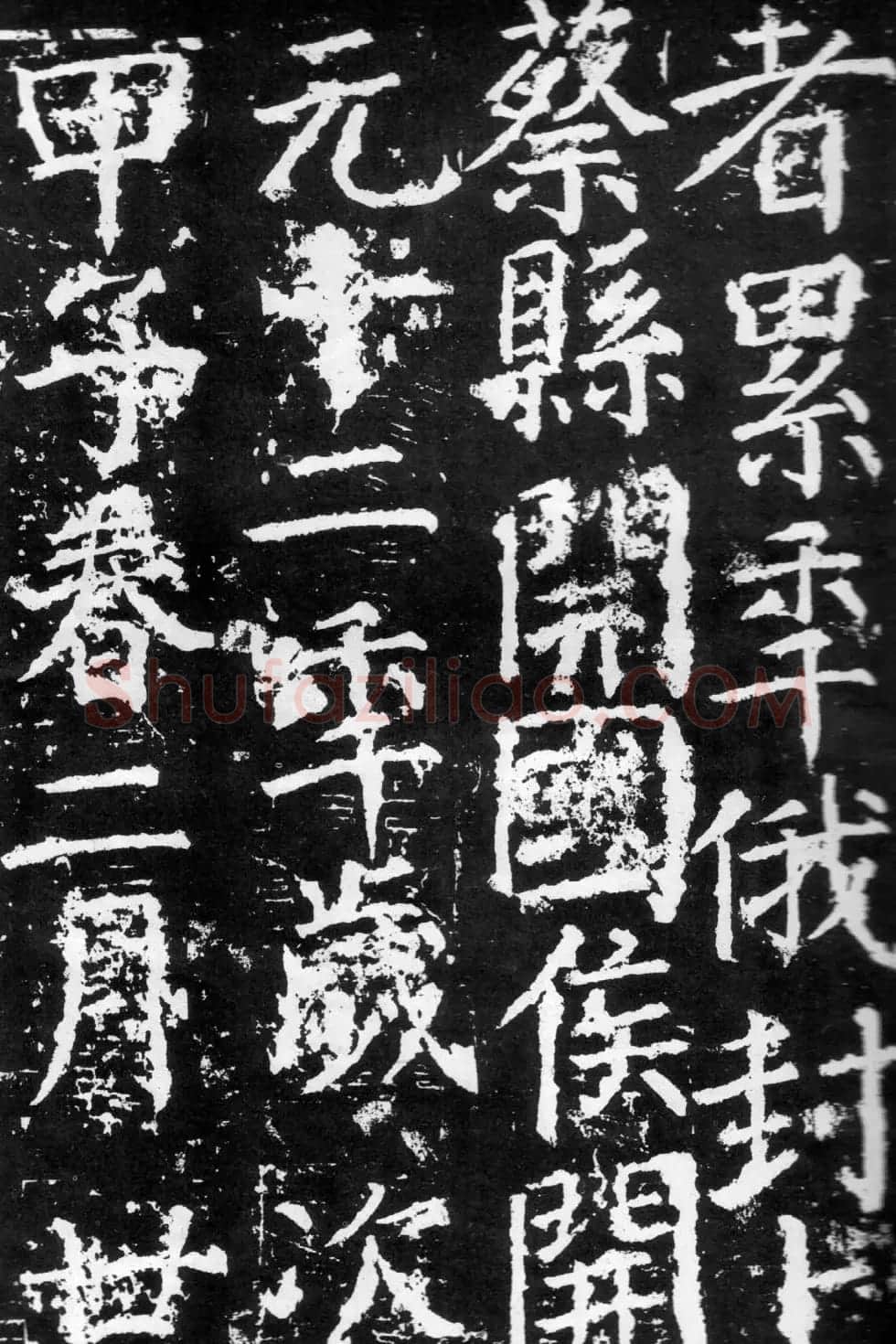 颜真卿楷书《臧怀恪碑》拓本 | 名家书法作品精选