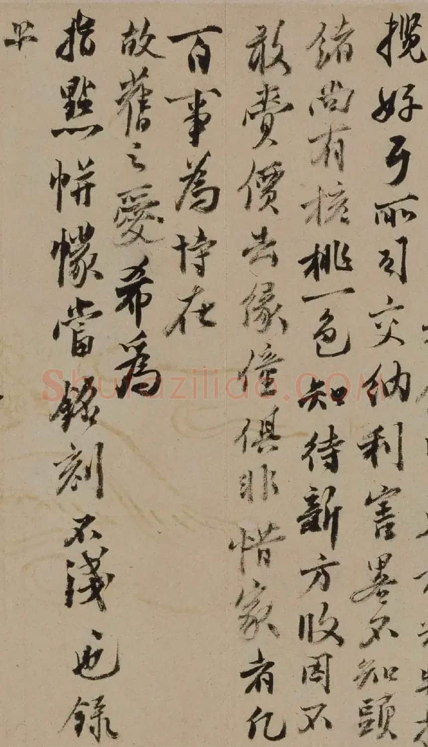 明代沈周行书声光帖页 | 书法名家作品欣赏