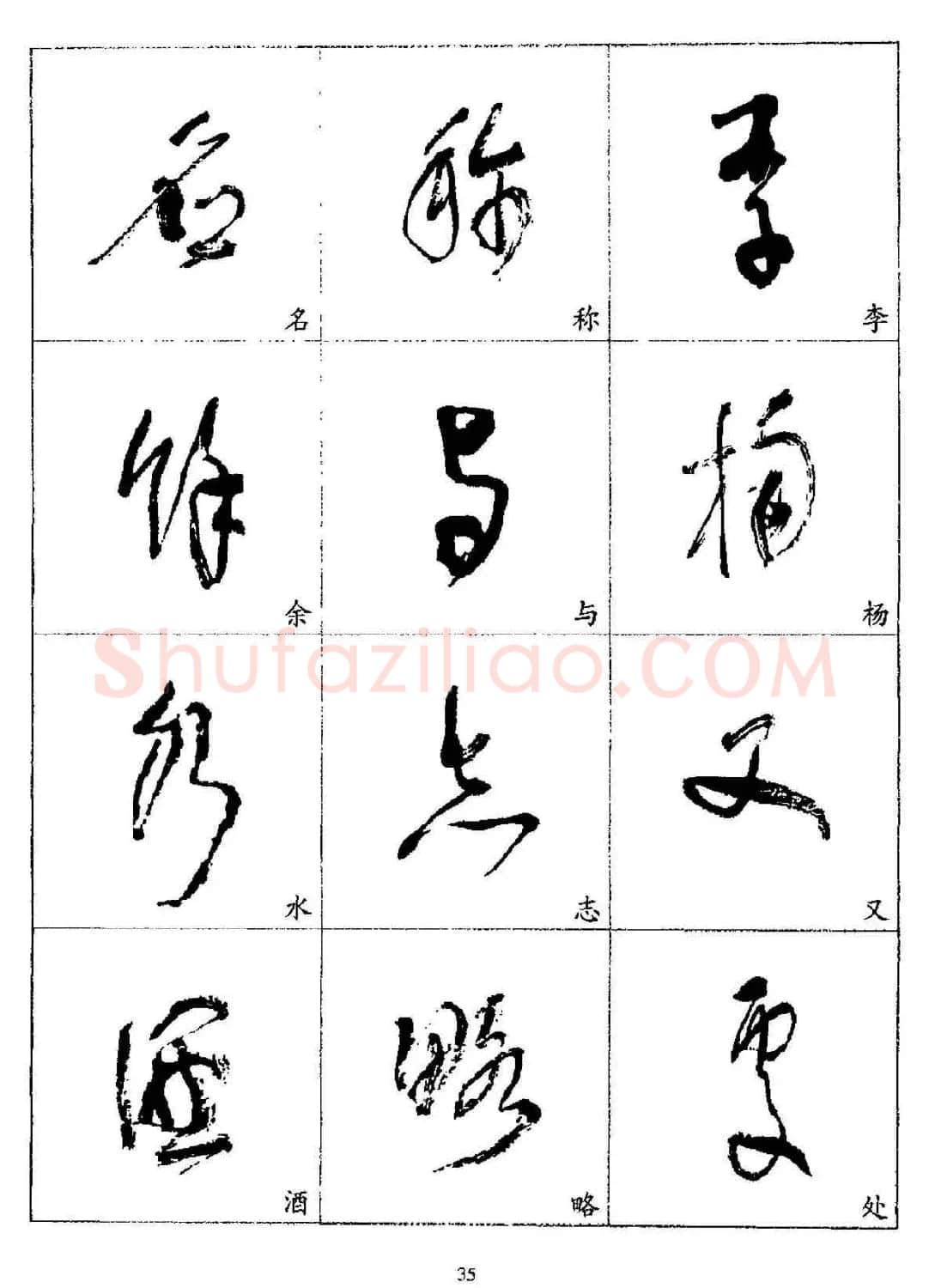 20世纪杰出书法家林散之草书字帖欣赏 | 软笔草书字帖