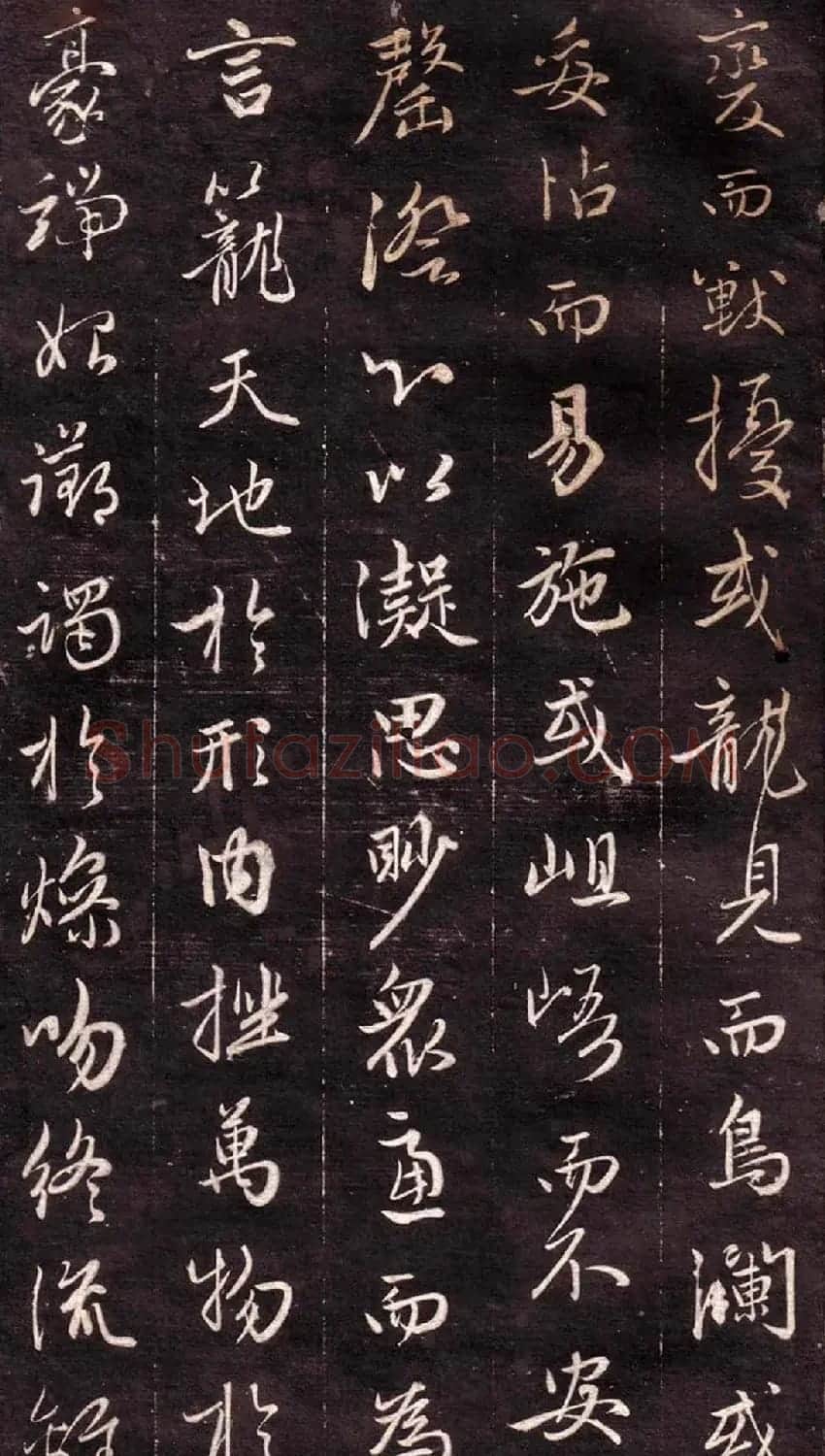 赵孟頫行书欣赏《文赋》 | 书法名家作品鉴赏