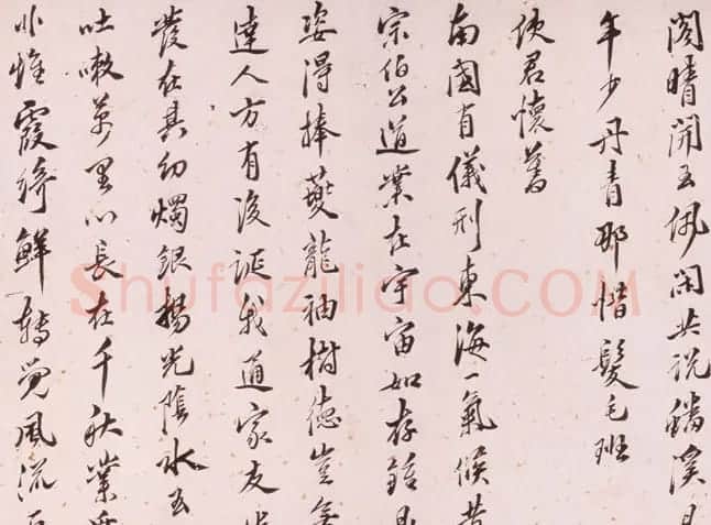 明代汤显祖行书诗卷《致常润诸君子三十韵》 | 书法长卷