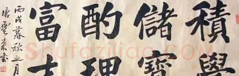 唐云来书法作品欣赏 | 毛笔书法作品