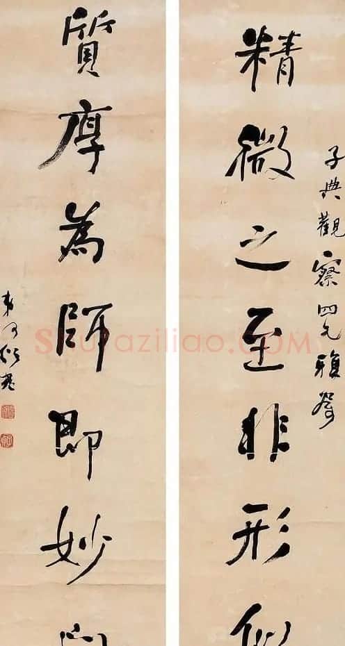 清代书法家何绍基书法对联欣赏 | 名家书法作品精选