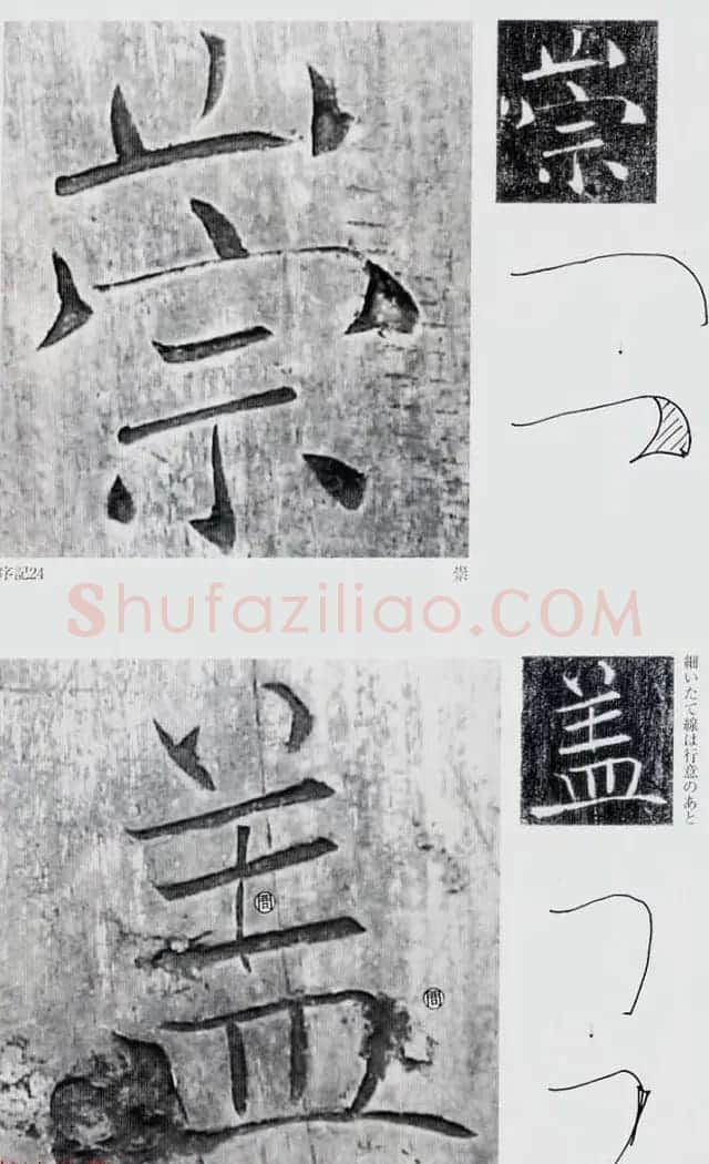 荒金大琳编著《褚遂良雁塔圣教序扩大观察记录》 | 毛笔楷书字帖