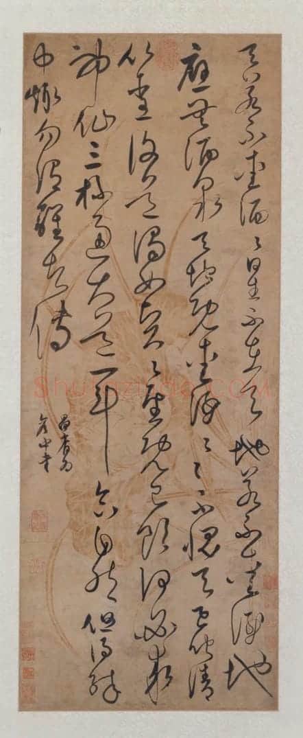宋广草书太白酒歌轴 | 故宫书法类藏品