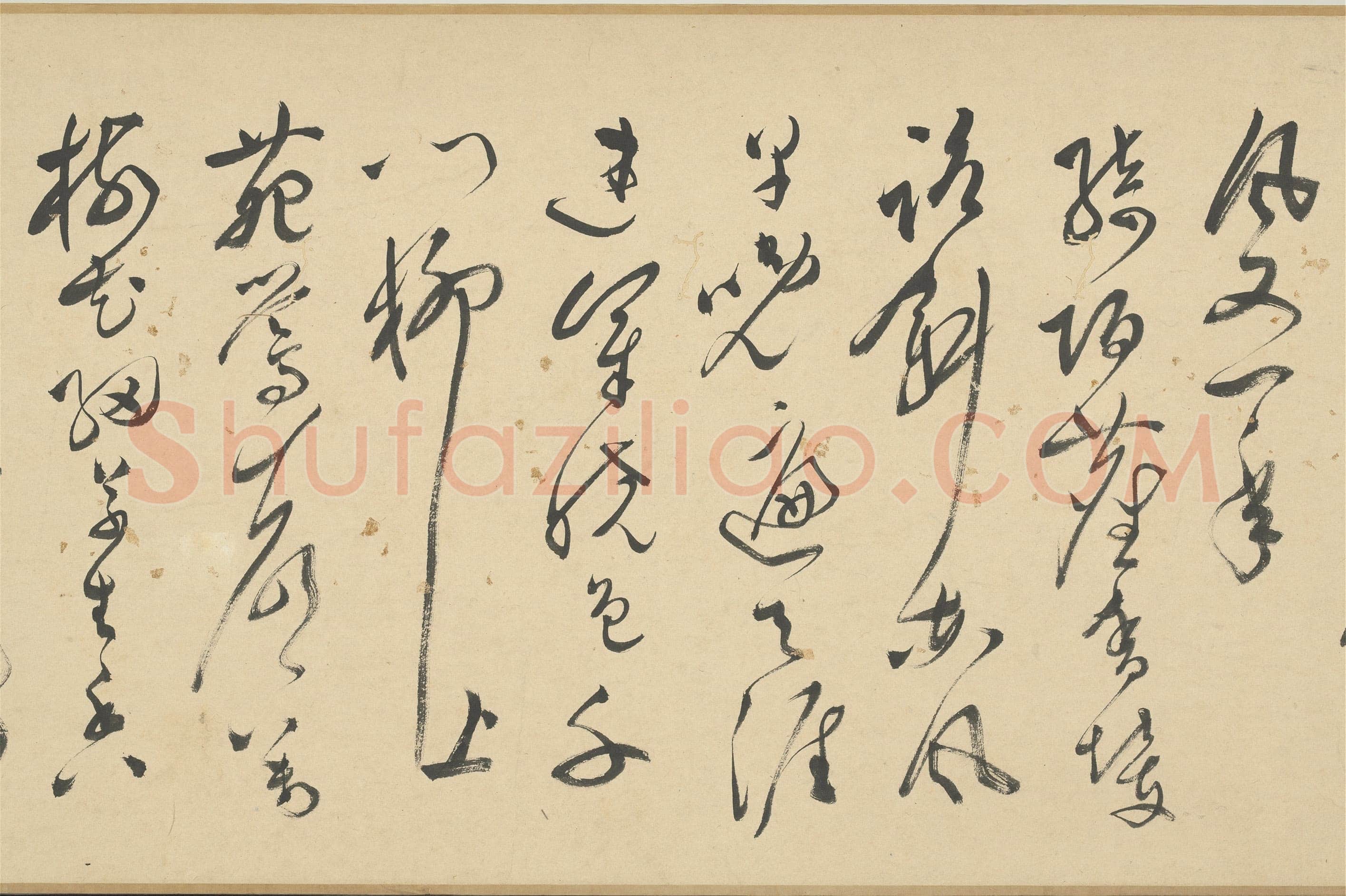 文彭《草书春兴等七言律诗卷》纸本 30×662.8cm 1570年 台北故宫博物院藏