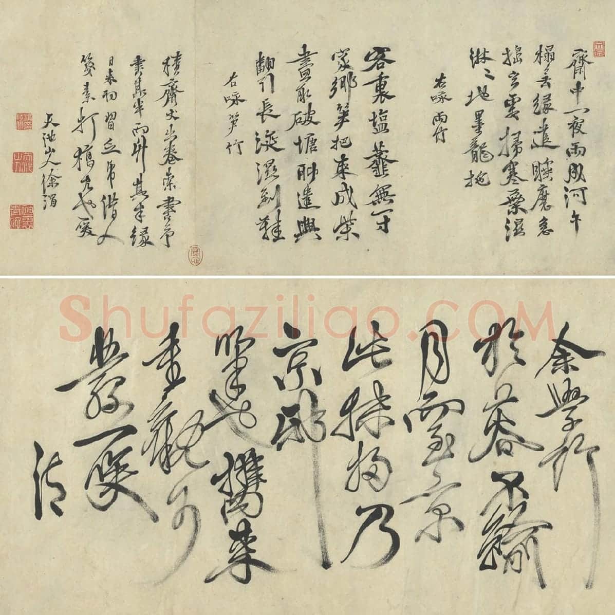 徐渭行草书书法