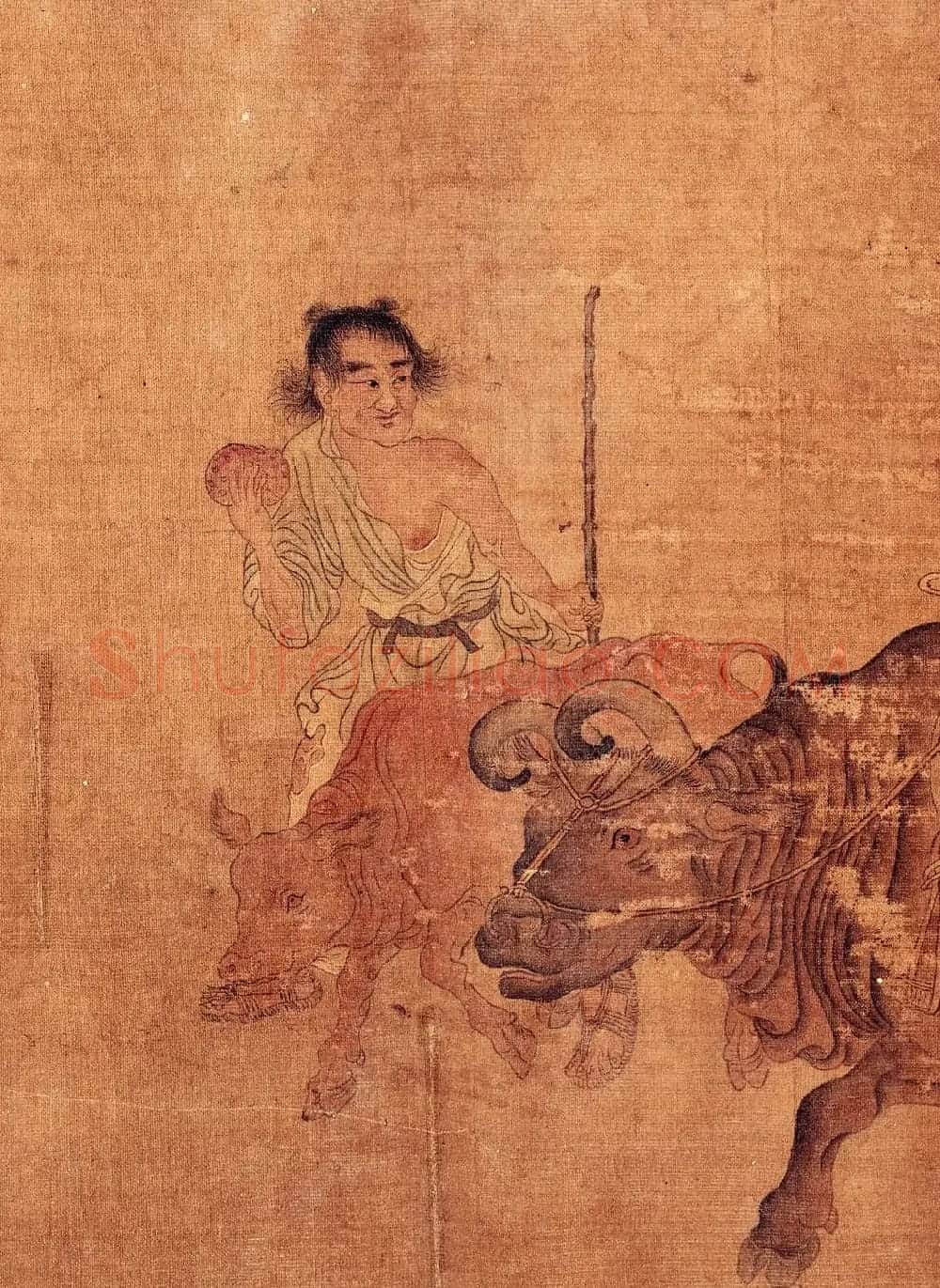 元代赵孟頫款西成归乐图卷 美国馆藏 | 传世书法作品精选