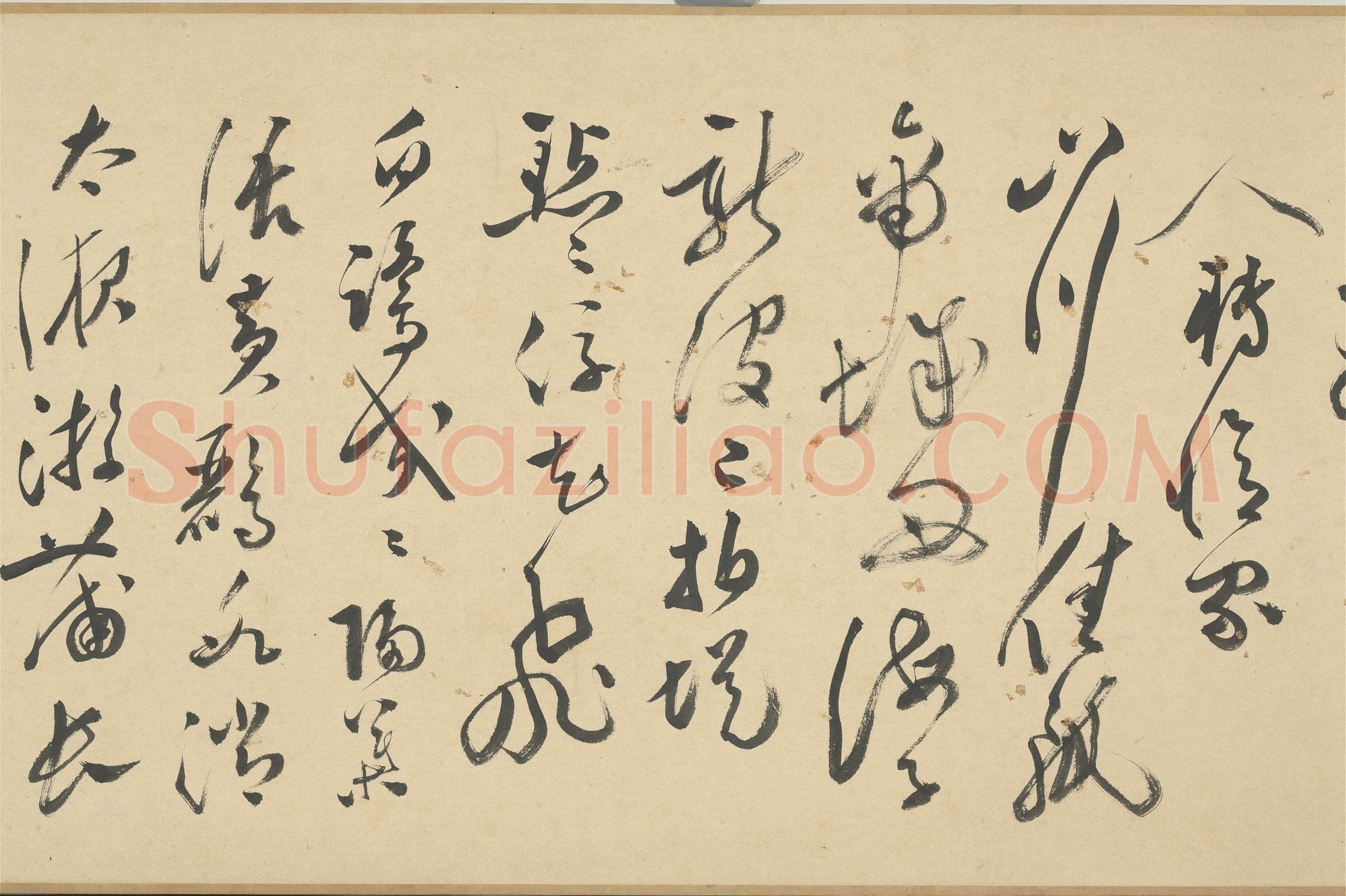 文彭《草书春兴等七言律诗卷》纸本 30×662.8cm 1570年 台北故宫博物院藏