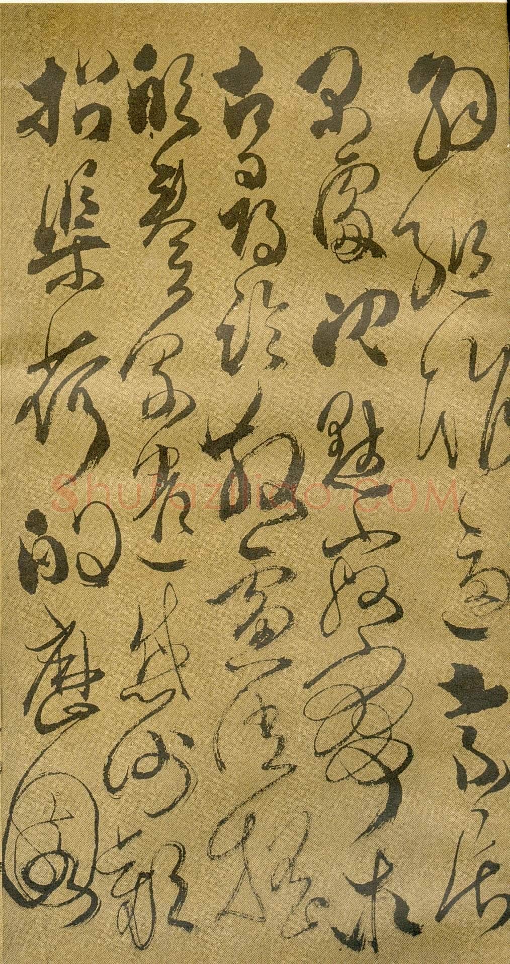 傅山《草书千字文》册 共12页 纸本 24.5×13cm 山西省博物院藏